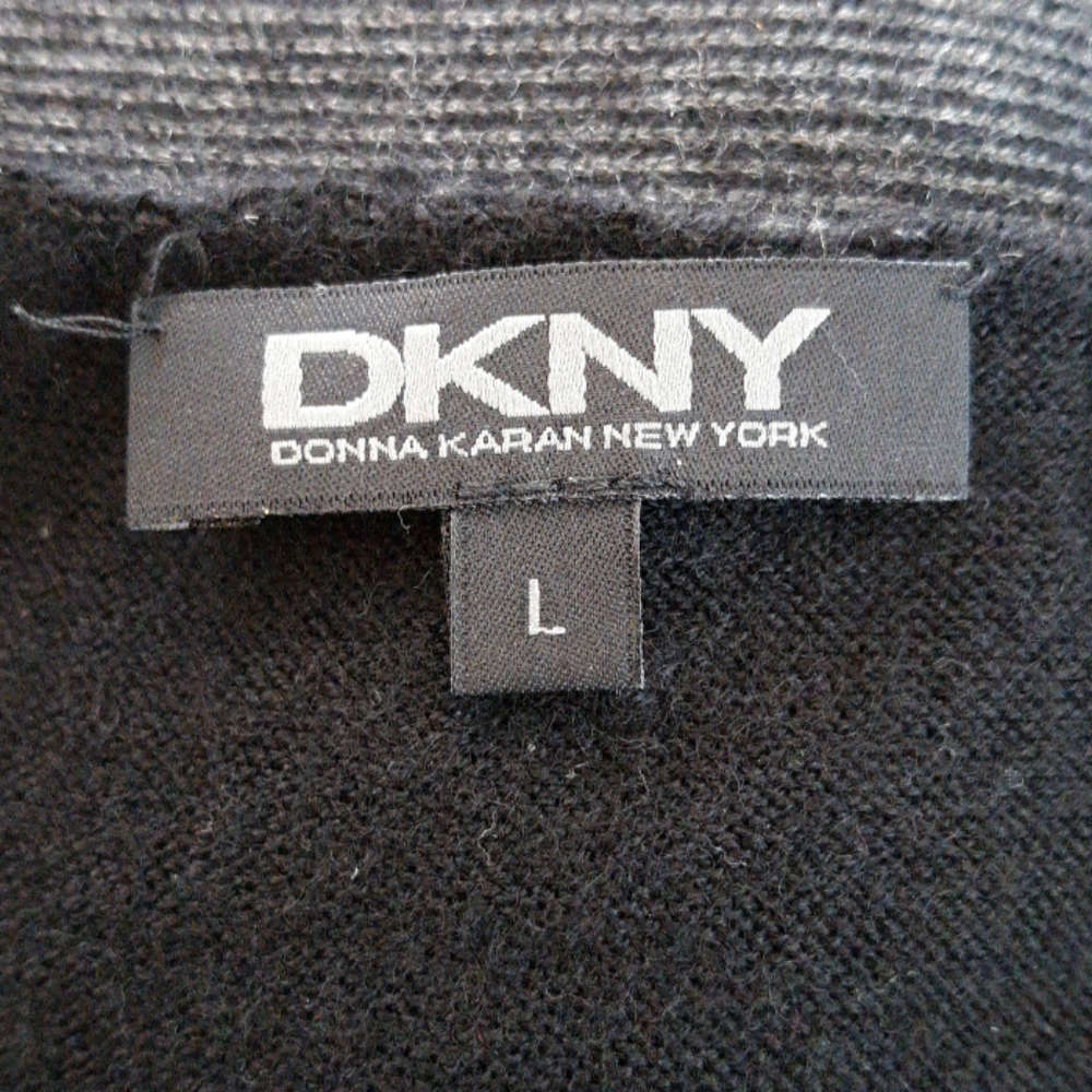 DKNY Donna Karan NY Black Cardigan Sweater - Picture 5 of 5
